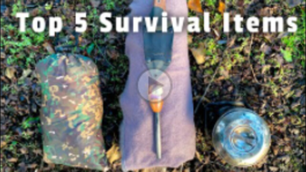 My TOP 5 Bushcraft Survival Items