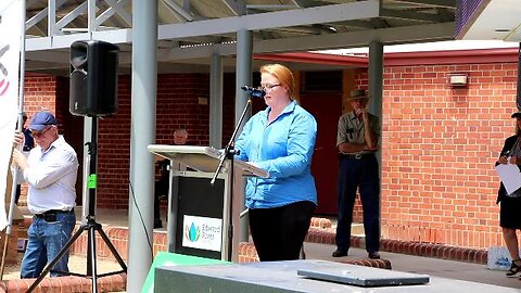 Water protest. Deniliquin. 21/11/23.