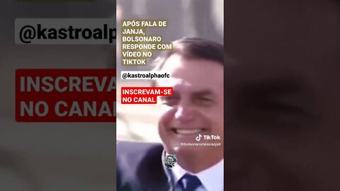 BOLSONARO RESPONDE FALA DE JANJA SOBRE ROLLS ROYCE PRESIDENCIAL #shorts #brasil #rollsroyce