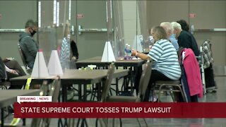 Wisconsin Supreme Court rules against President Trump's lawsuit attempting to overturn election results