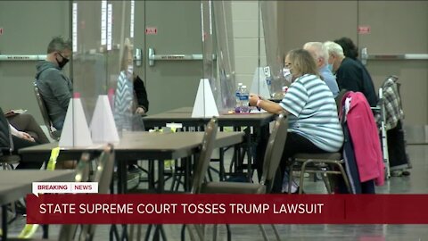 Wisconsin Supreme Court rules against President Trump's lawsuit attempting to overturn election results