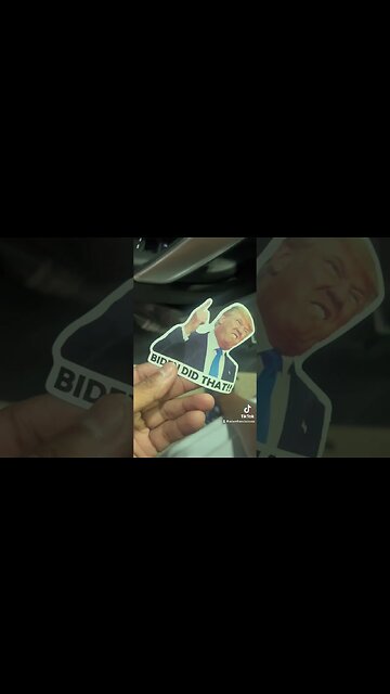 Bringing Trump stickers back