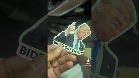 Bringing Trump stickers back