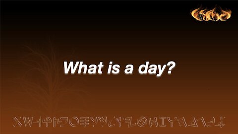 What is a day according to the TaNaKh?