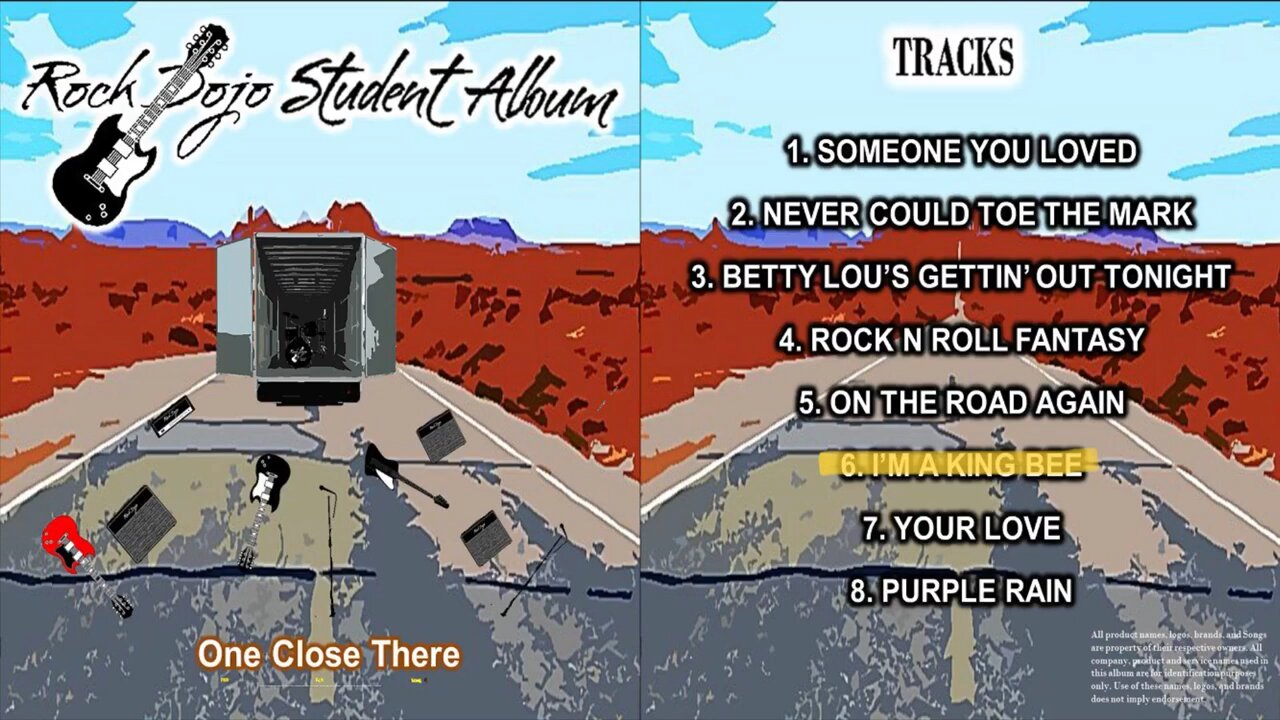 Rock Dojo Student Album #32 “One Close There”: I’m a King Bee (Slim Harpo Cover) Track 6