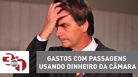 Em campanha, Bolsonaro aumenta gastos com passagens usando dinheiro da Câmara