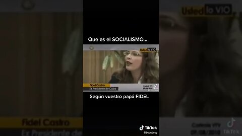 EL SOCIALISMO ES EL COMUNISMO EN EL SIGLO XXI, DIJO FIDEL