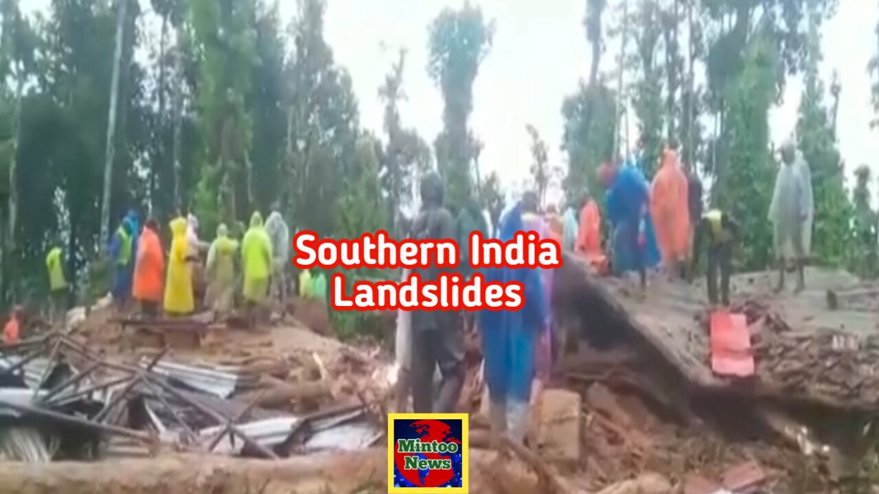 At least 63 killed, dozens trapped after landslides hit India’s Kerala