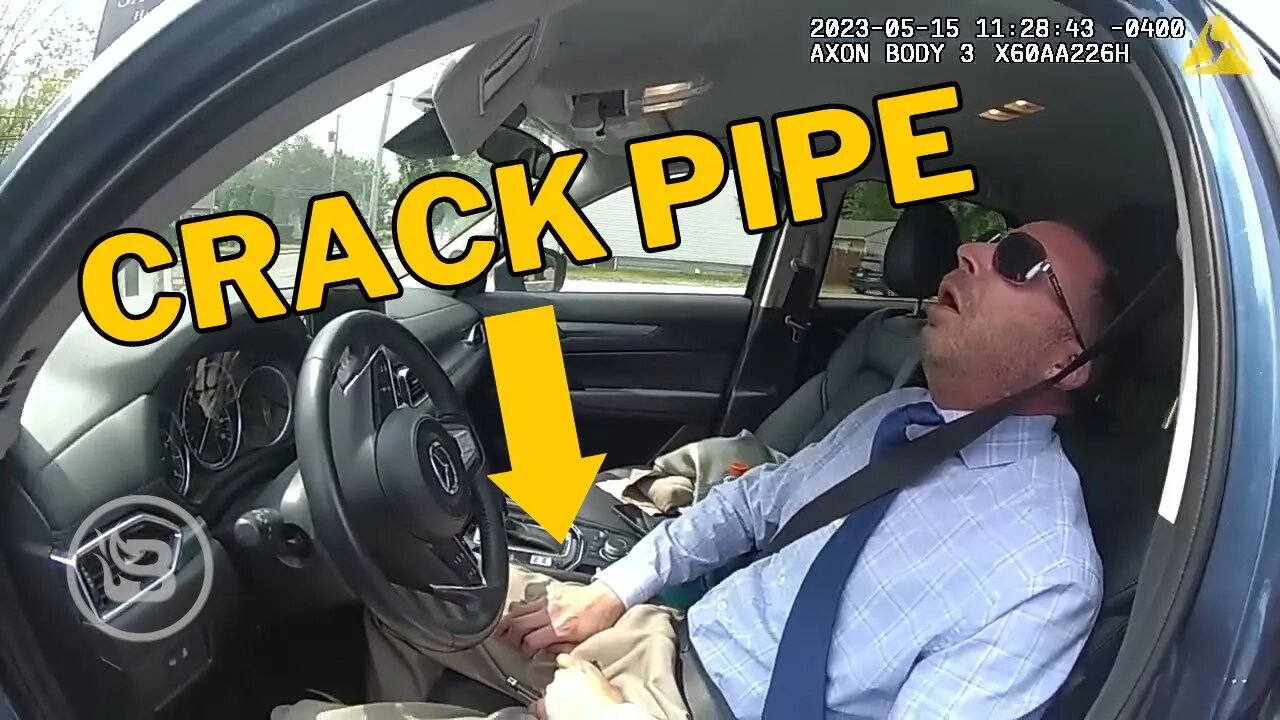 WATCH: City Councilman BUSTED Passed Out With CRACK PIPE
