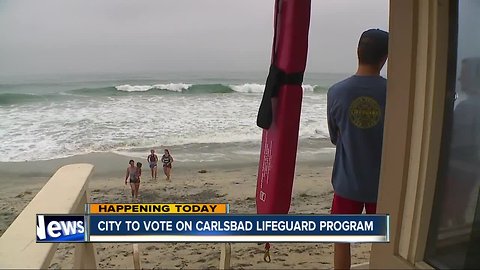 Carlsbad council to vote on lifeguard program