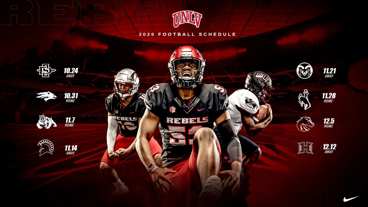 UNLV football kickoff times released for select 2020 games