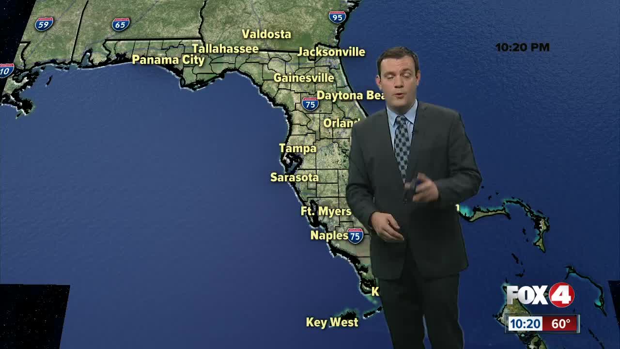 Forecast: Keep the jacket handy a chilly Monday morning is in store