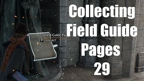 Hogwarts Legacy Collecting Field Guide Pages 29 (Honeydukes Passageway)