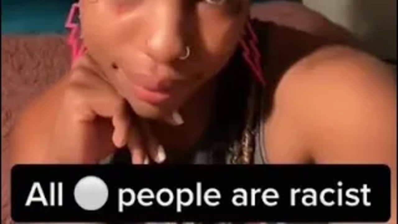 TikToker Thinks ALL White People Are Racist