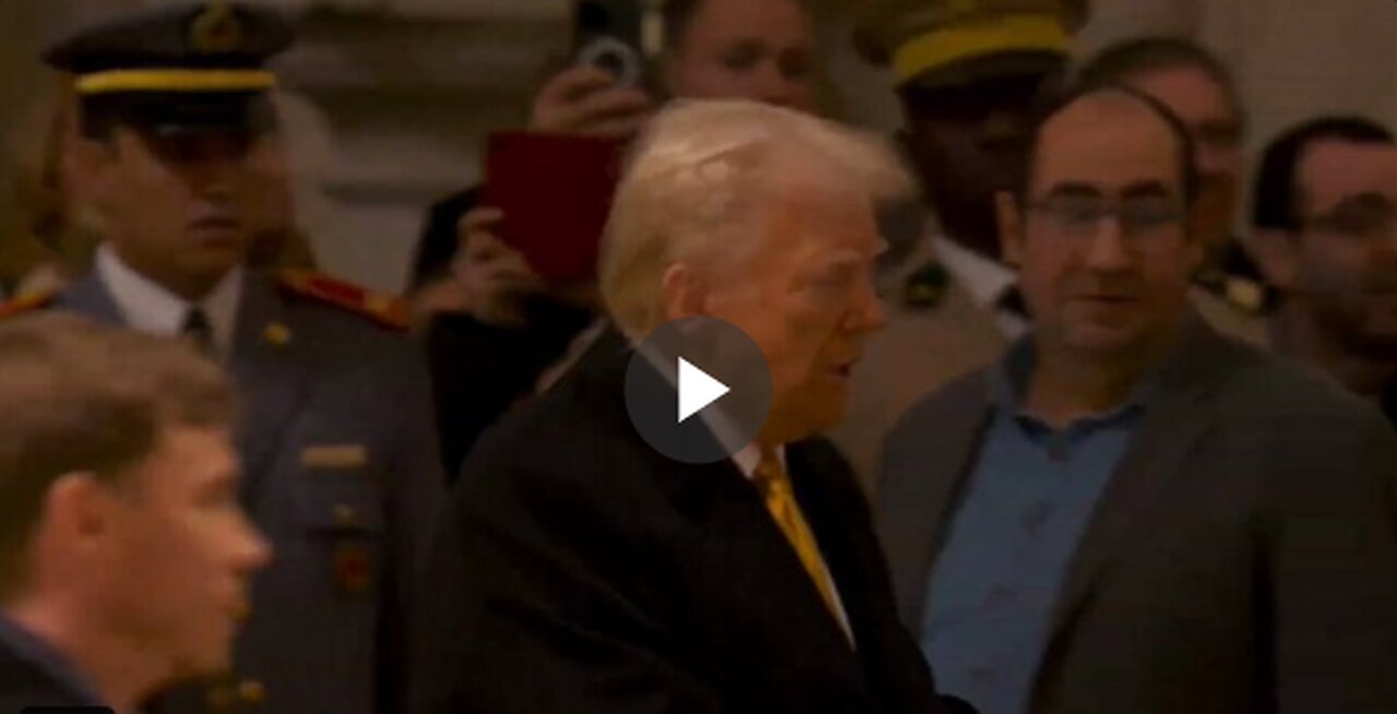 The world leaders at Notre Dame welcome President-elect Trump who commands respect...
