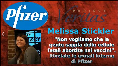 "Non vogliamo che la gente sappia delle cellule fetali abortite nei vaccini".