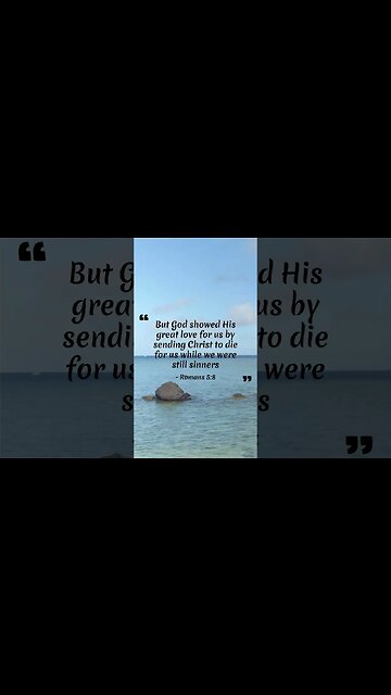 The love of God for us