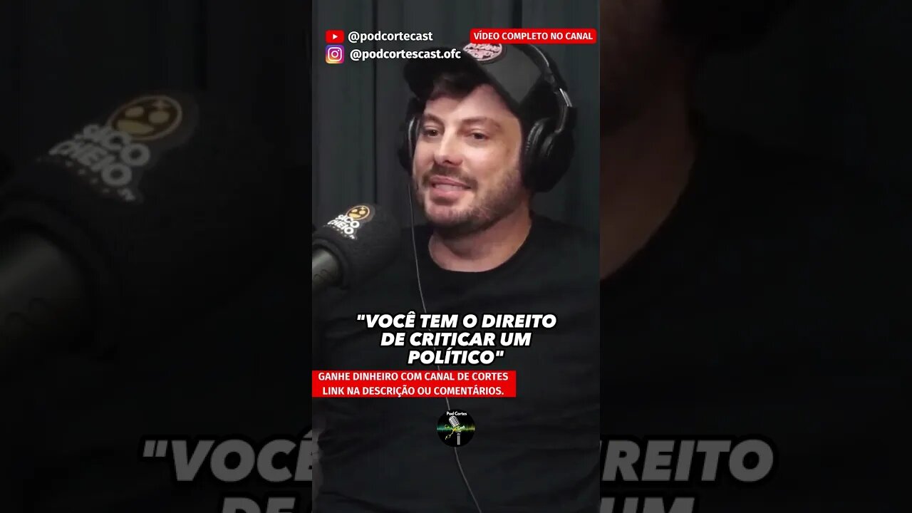 DANILO GENTILI FALA SOBRE LIBERDADE DE EXPRESSÃO #shorts #danilogentili #liberdadedeexpressão