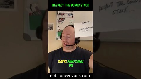 respect the bonus stack