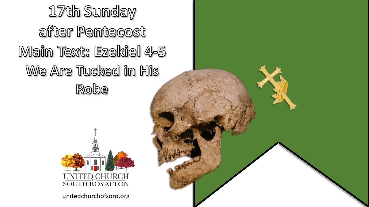 17th Sunday After Pentecost. Ezekiel 4:1-5:17. Pastor Josh Moore. Oct 2, 2022.