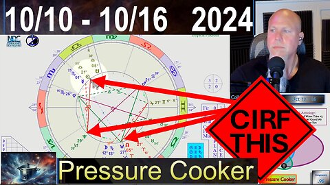 Pressure Cooker at the 1st Quarter Moon! CIRF #426: 10/10 - 10/16 2024