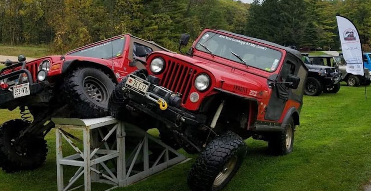 Oh No! Horse Rides Cancelled. Helping Camp Sinawa With Fall Family Day via Jeep Rides!