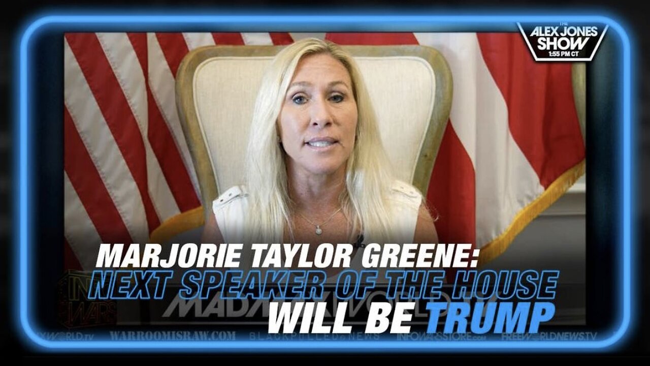 Margorie Taylor Greene Insists Trump Will be the Next Speaker of the House!