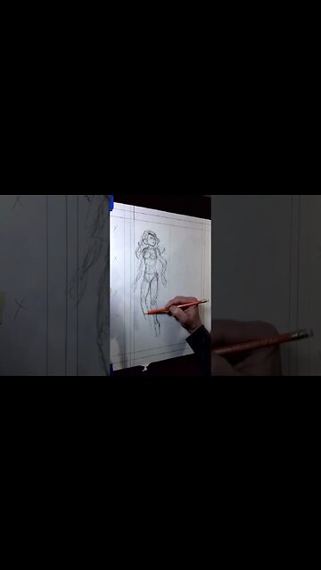 Pencil art for Page 117 of Jane Smith: Wannabe Gladiator