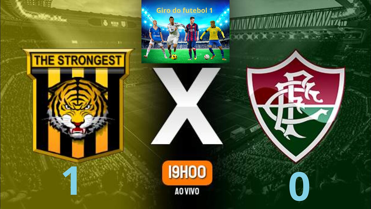 The Strongest x Fluminense Copa Libertadores 25/05/2023( Strongest vence o fluminense por 1 a 0 )
