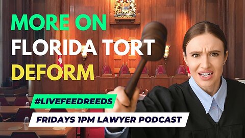 #LiveFeedReeds - Tort Reform - Appellate Court Gets it RIGHT