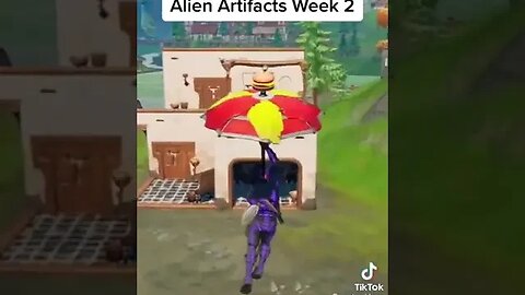 Alien artifacts week 2 by gamingvideos #Shorts #shorts #fortnite