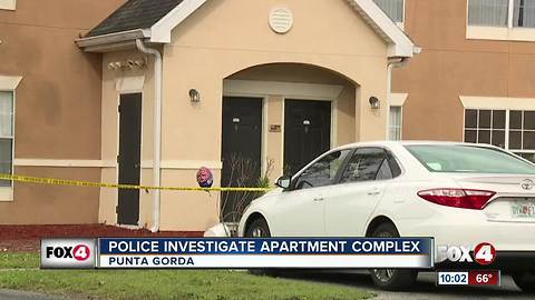 Police Investigate Apartment Complex