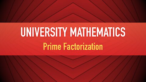 2-6 Prime Factorization (Explained in spanish)