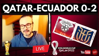 QATAR-ECUADOR 0-2 | Live Mondiale Qatar 2022