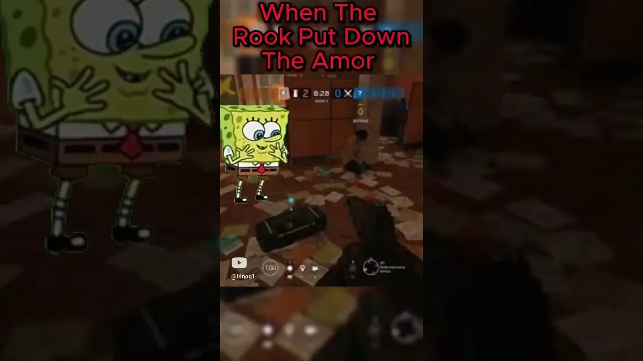 When the rook give the amor