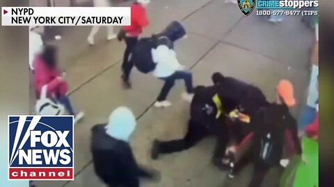 ‘The Five’ reacts to ‘shocking’ video of migrants beating NYPD officers