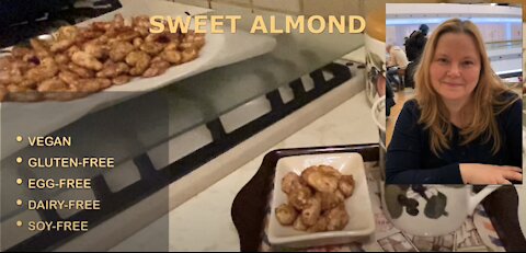 CINNAMON SUGAR ROASTED ALMOND VEGAN,FOOD ALLERGY