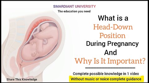 Importance of Head-Down position during pregnancy. When to worry about head-down position? #pregnant