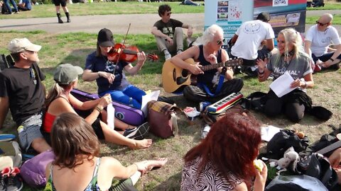 London Freedom Rally, 27th August 2022 - Part 7: Primrose Hill