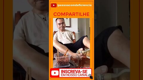 Vamos ver se o youtube vai mostrar este vídeo sobre Pessoa com deficiência