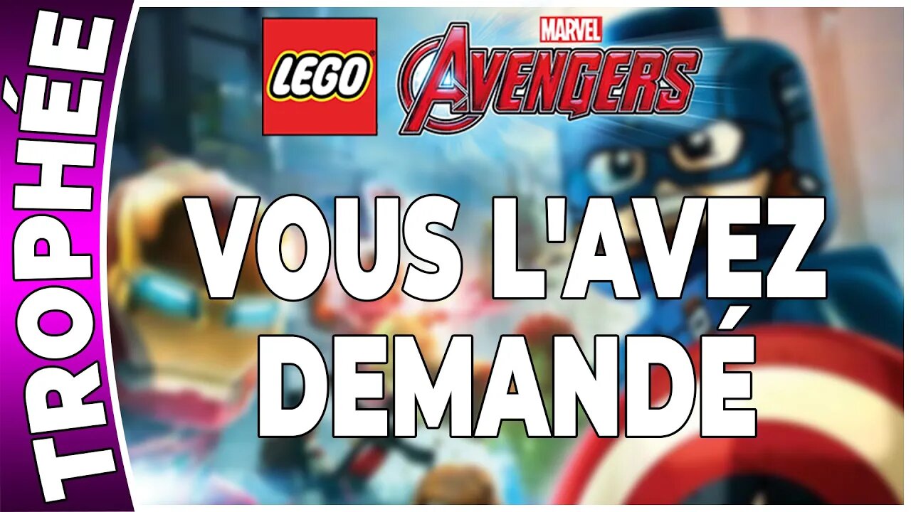 LEGO : Marvel's Avengers - Trophée - VOUS L'AVEZ DEMANDÉ - [FR PS4]