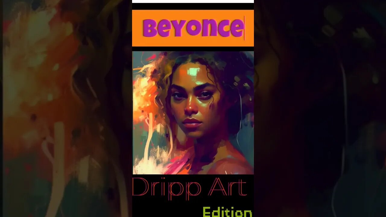 Beyonce Dripp Ai Art Edition #hiphop #music #beyonce