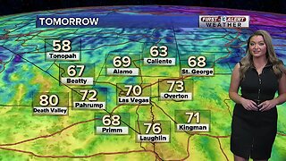 13 First Alert Las Vegas evening forecast | Feb. 20, 2020