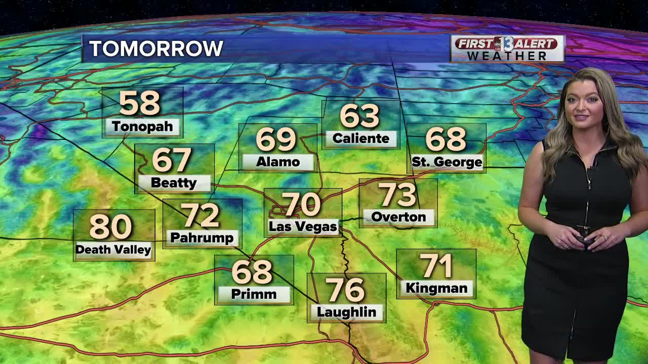 13 First Alert Las Vegas evening forecast | Feb. 20, 2020