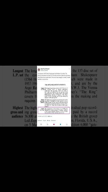 Deep Purple 1972 - Loudest Band In The World