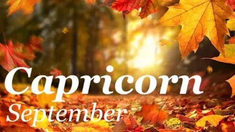 ♑Capricorn~Happiness & Security! September 2023