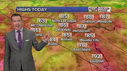 13 First Alert Las Vegas weather updated April 18 midday