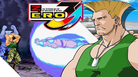 STREET FIGHTER ZERO 3 UPPER (Guile) [Capcom, 2001]