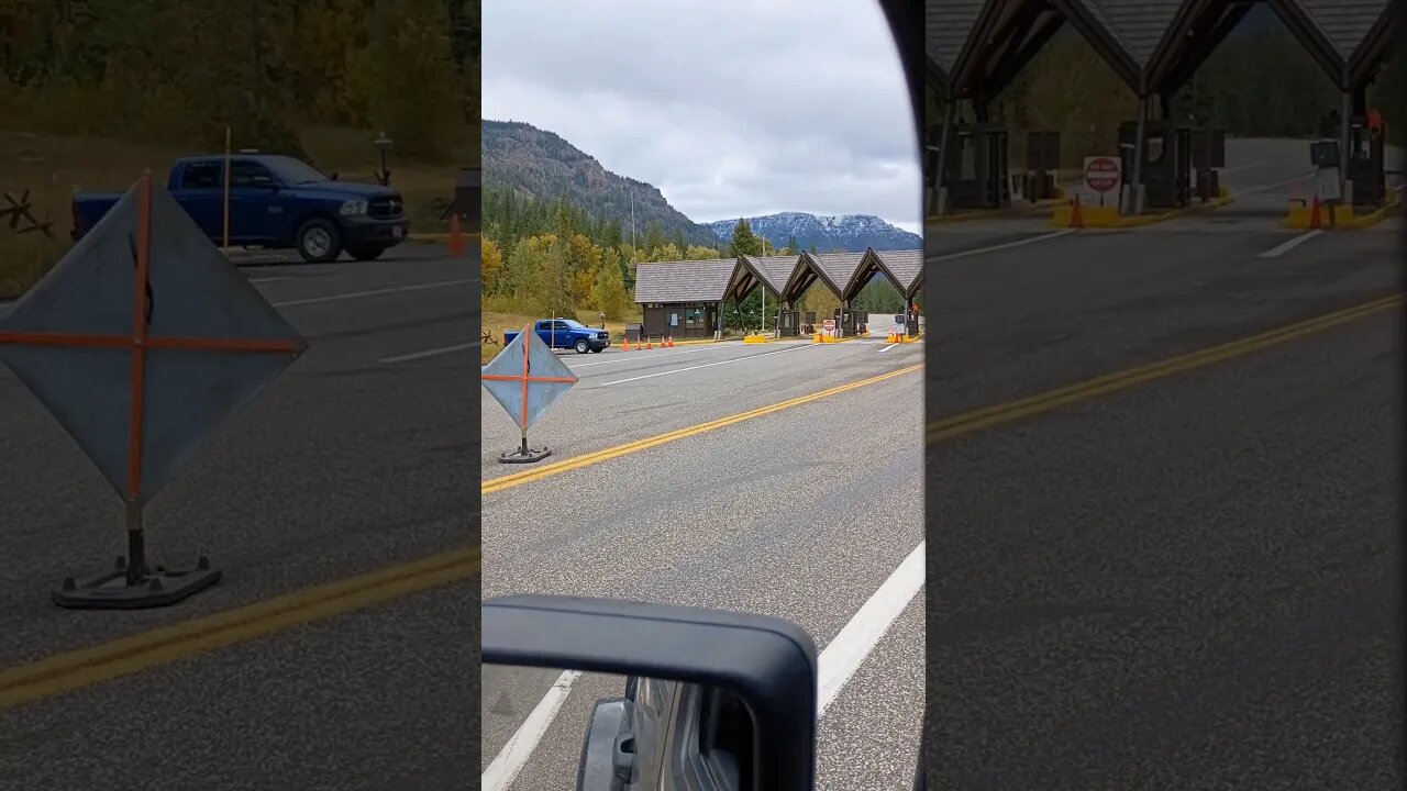 TB4WD at East Yellowstone Entrance