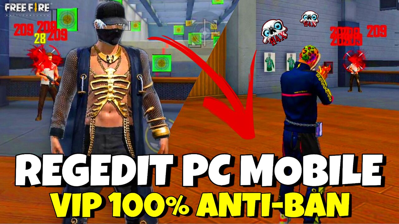 Atualização!! Regedit Mobile Macro chinesa grátis free Fire!!